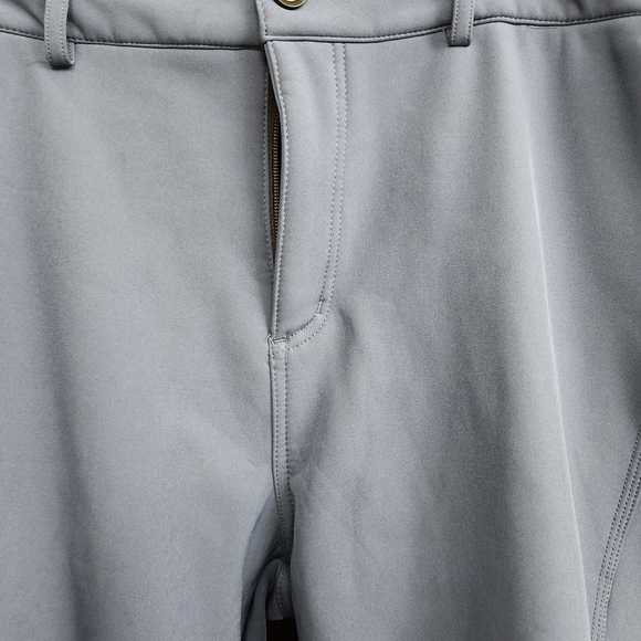 Men's Gray Fleece-Lined Pants - Picture 3 of 6